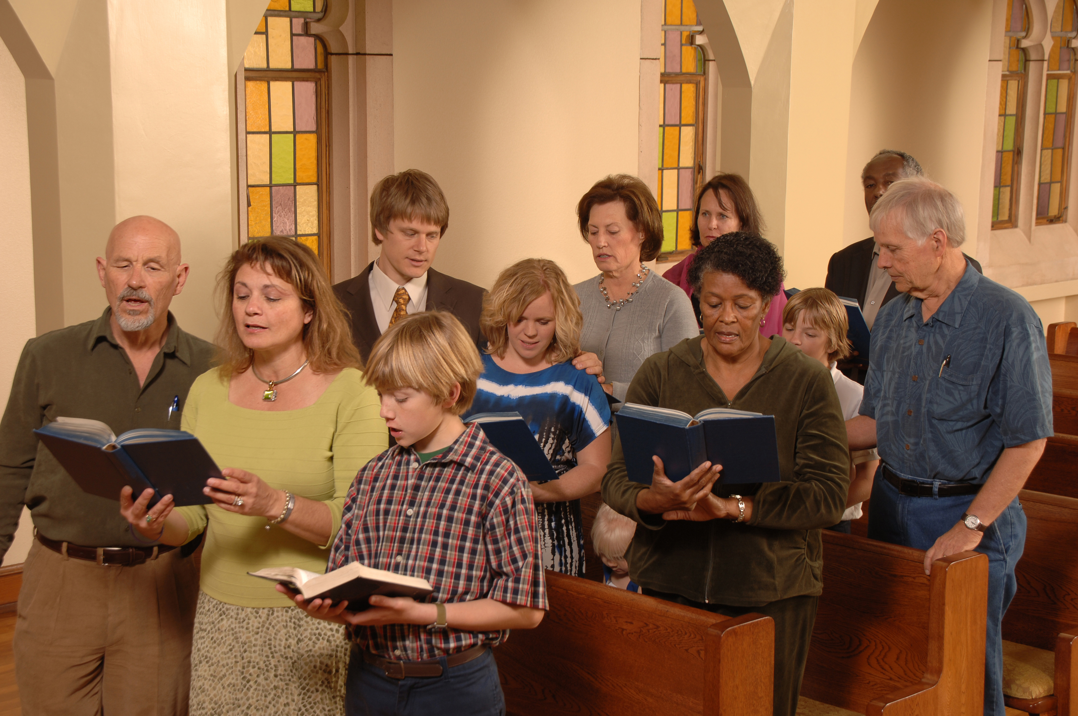 Singing Hymns In Church SSpS Brasil Norte